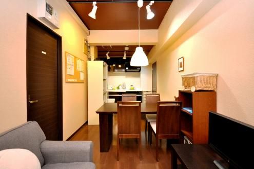 シェア住居のラウンジの様子。（id:16094,ラウンジ）