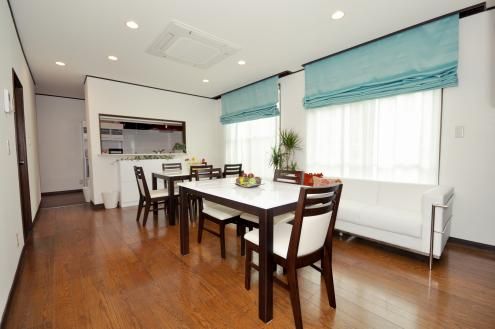 シェア住居のラウンジの様子。（id:21567,ラウンジ）