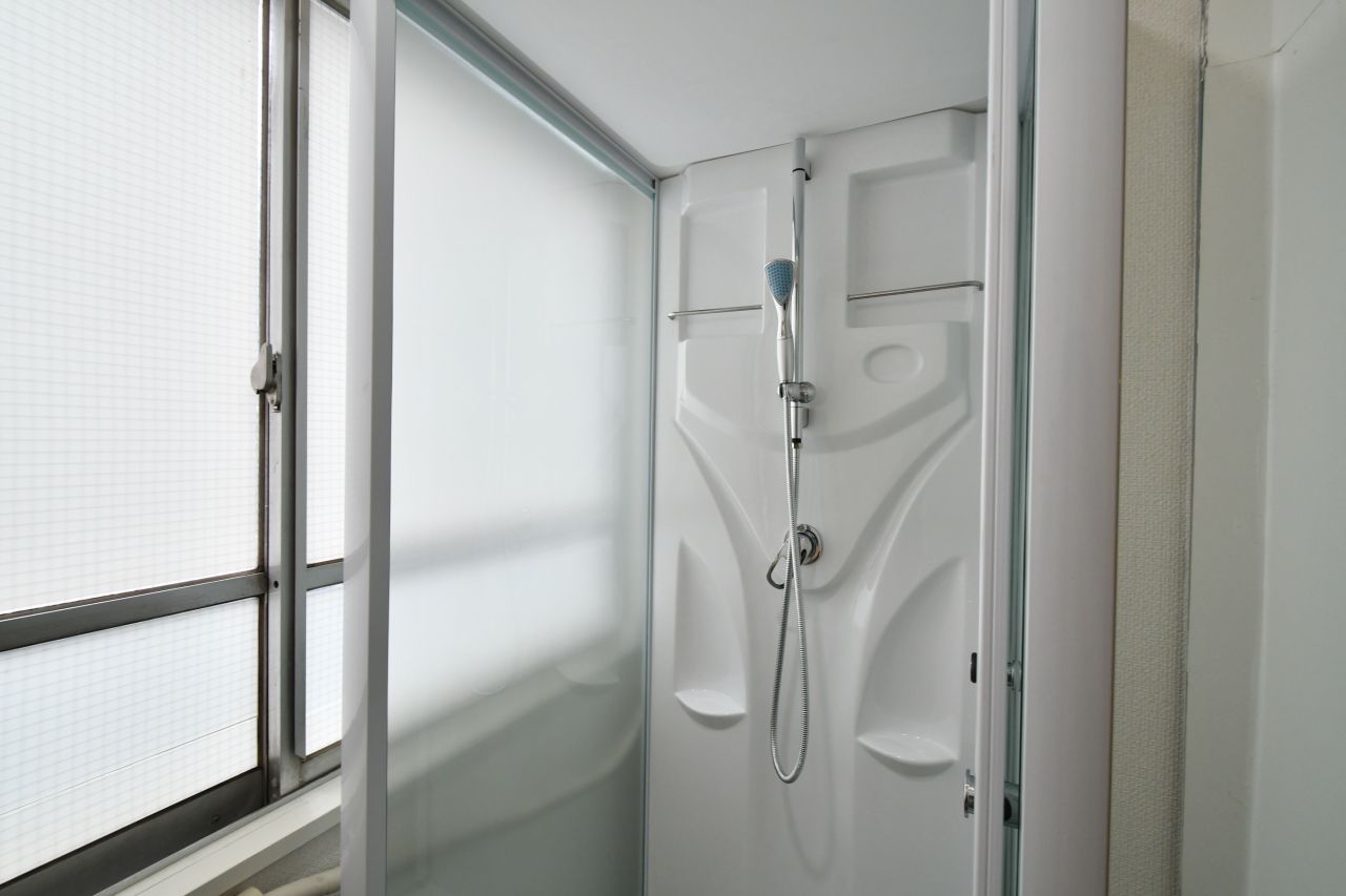 シャワールームの様子。(2020-06-18,共用部,BATH,3F)