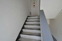 マンションの階段の様子。(2020-06-18,共用部,OTHER,2F)