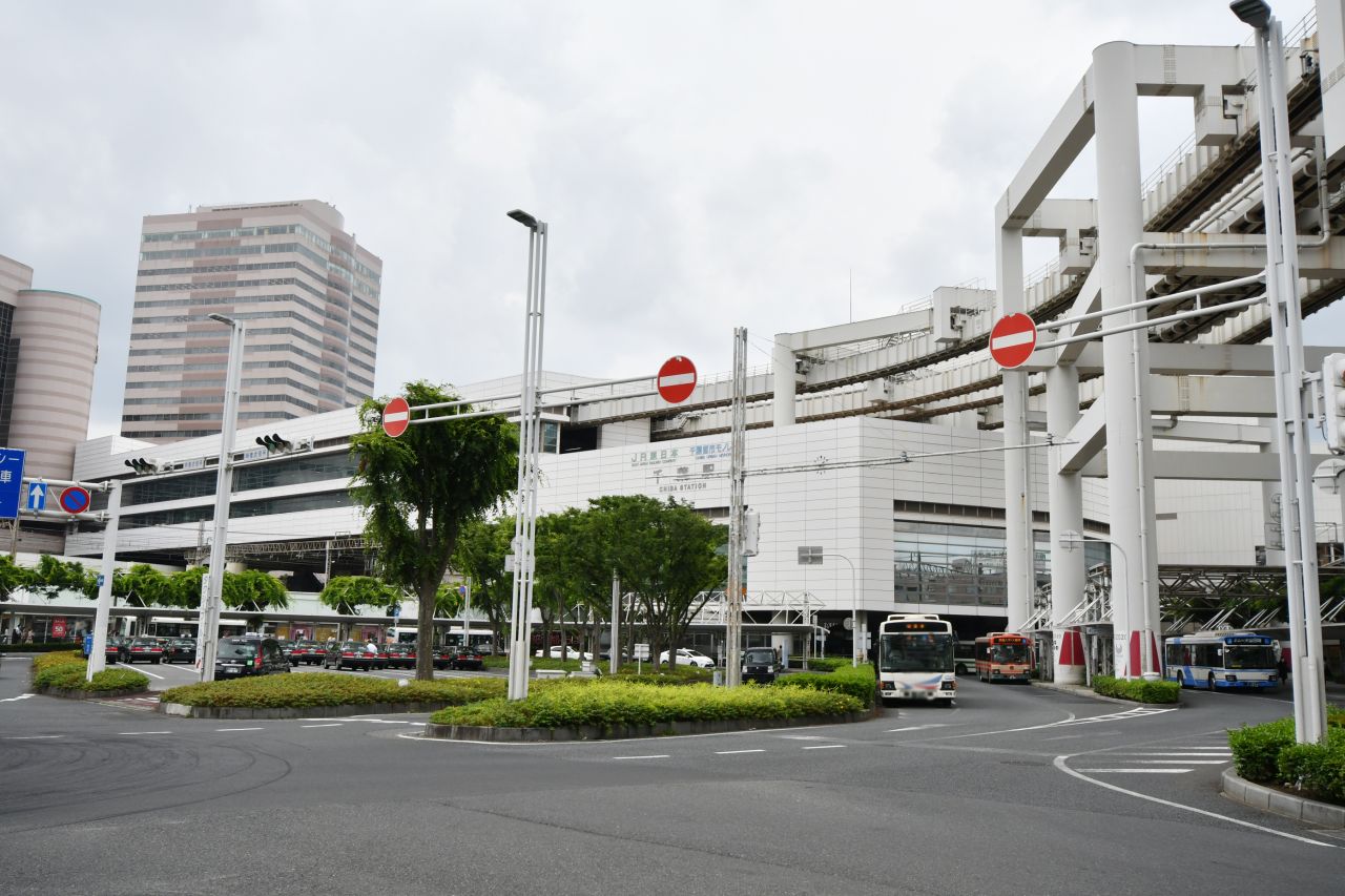 各線・千葉駅前の様子。(2020-06-18,共用部,ENVIRONMENT,1F)