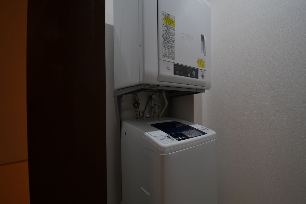 洗濯機と乾燥機の様子。(2017-03-23,共用部,LAUNDRY,)