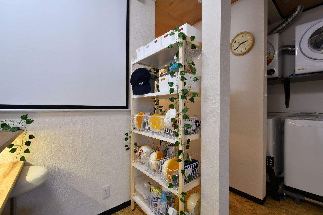 部屋ごとに使える収納バスケット。(2023-05-23,共用部,KITCHEN,1F)