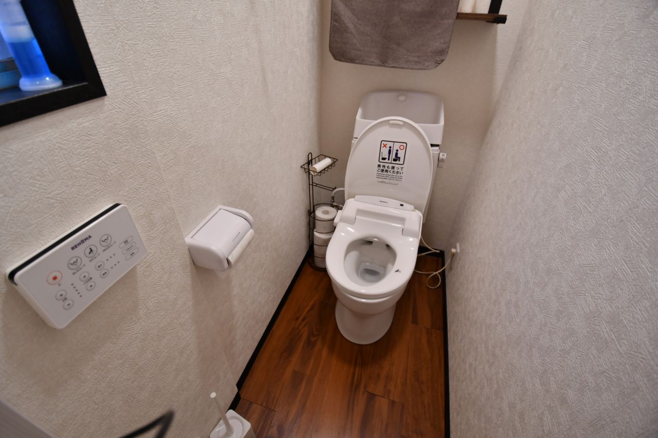 ウォシュレット付きトイレの様子。(2023-05-23,共用部,TOILET,2F)