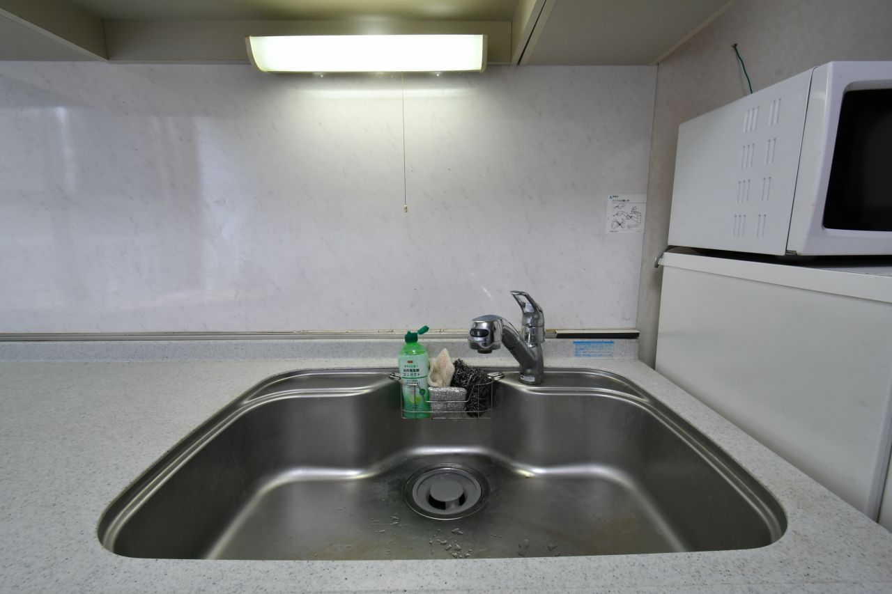 シンクの様子。(2018-07-24,共用部,KITCHEN,2F)