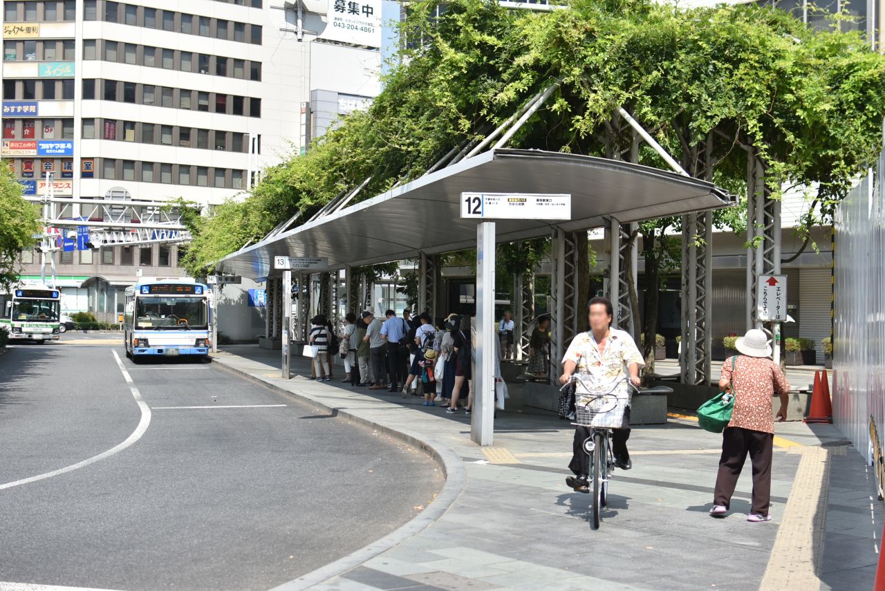 各線・千葉駅周辺の様子。(2018-07-24,共用部,ENVIRONMENT,1F)