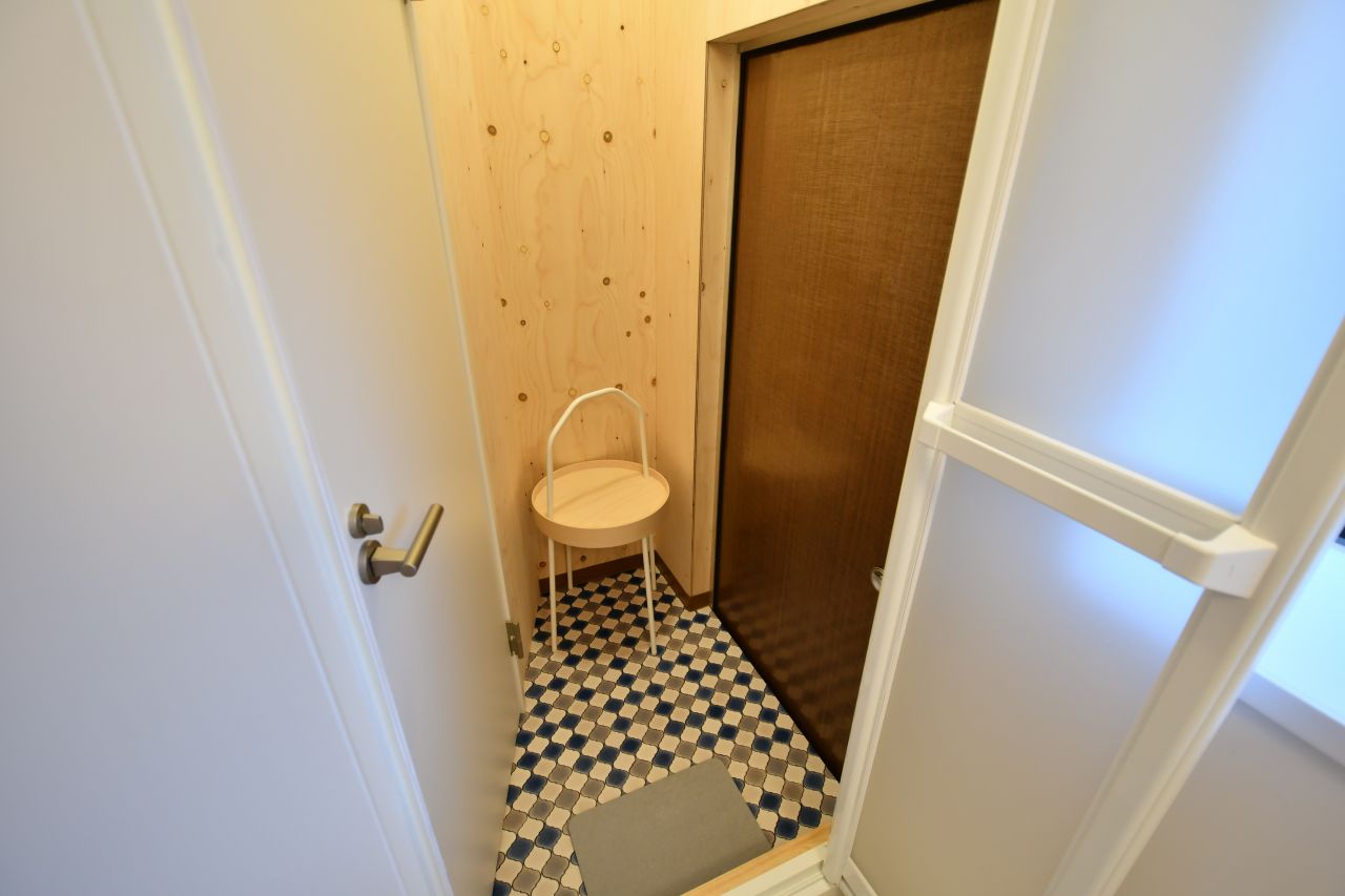 脱衣室の様子。(2022-01-07,共用部,BATH,1F)