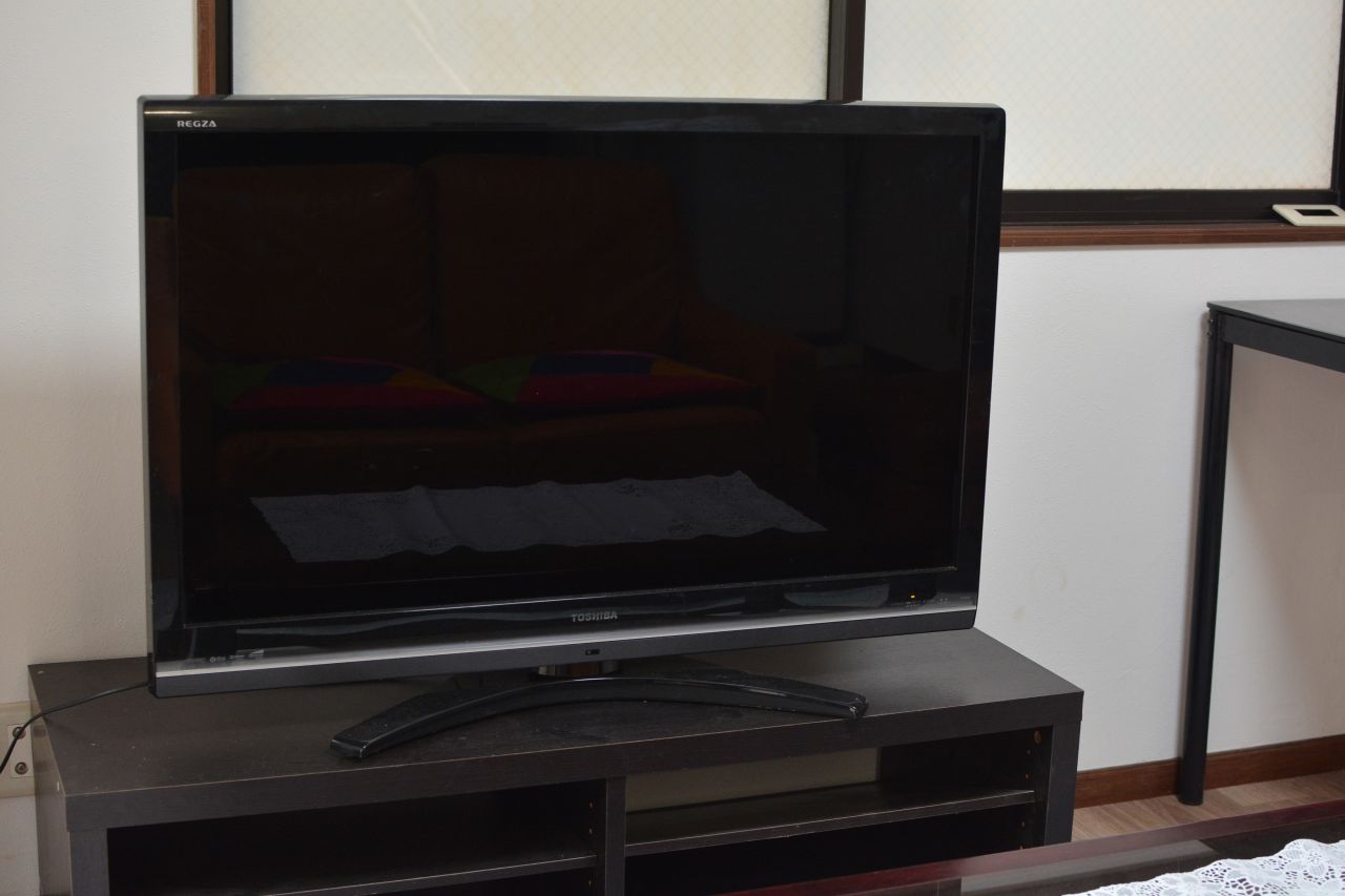共用TVの様子。(2021-06-23,共用部,TV,2F)