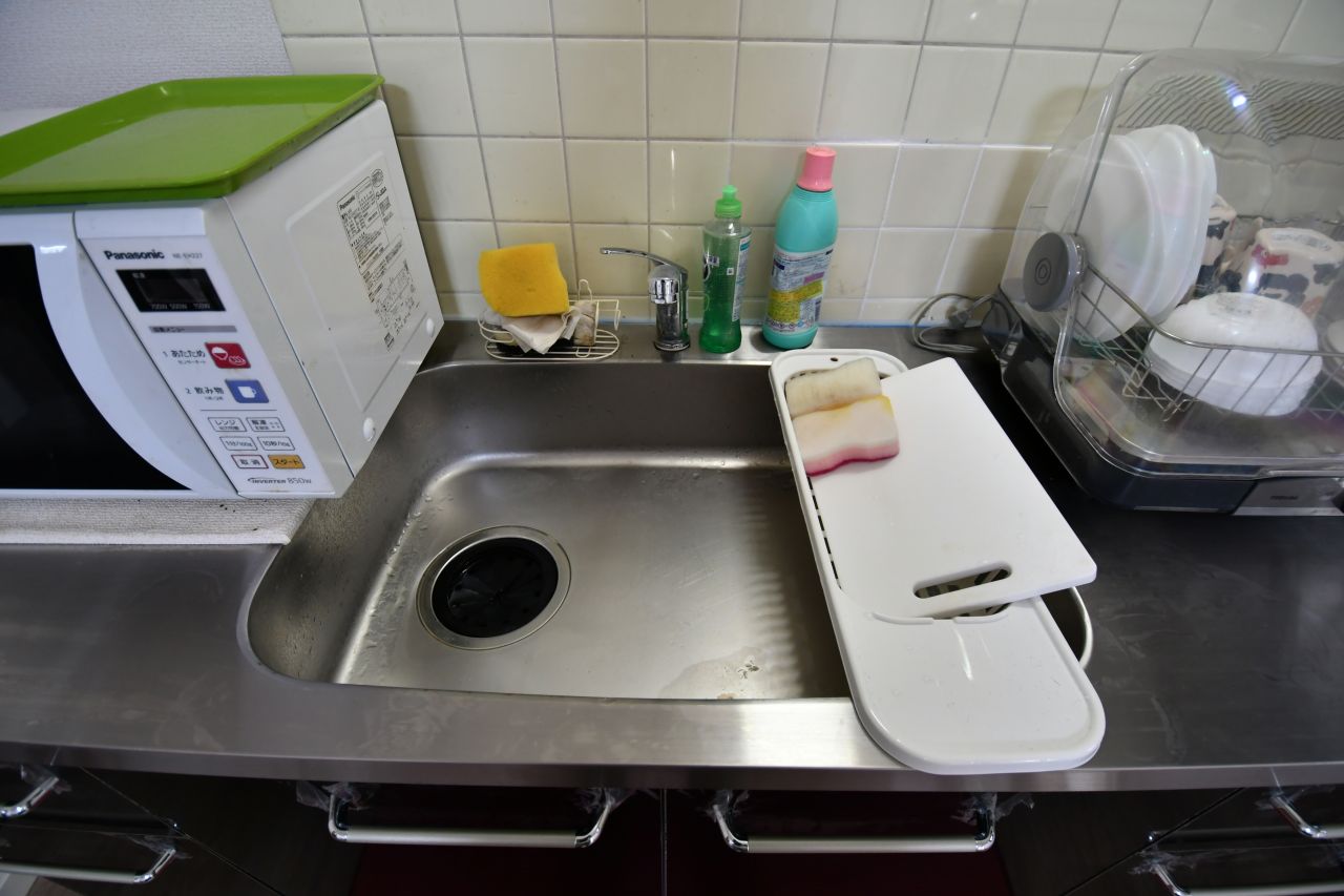 シンクの様子。(2021-06-23,共用部,KITCHEN,2F)