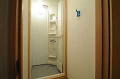 シャワールームの様子。こちらは通常タイプ。(2013-04-19,共用部,BATH,1F)