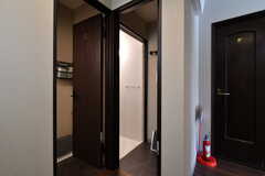シャワールームの脱衣室。(2023-03-14,共用部,OTHER,1F)