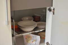 食器類はキッチン下が定位置です。(2022-10-06,共用部,KITCHEN,1F)