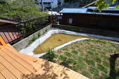 庭の一角には小さな池があります。(2021-04-27,共用部,OTHER,1F)