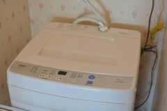 洗濯機の様子。(2020-03-03,共用部,LAUNDRY,1F)