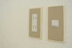 照明はロフトにあるスイッチからも操作することができます。（203号室）(2012-12-10,専有部,ROOM,2F)