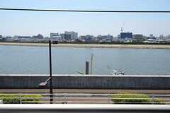 ベランダからの景色。旧江戸川が見えます。（301号室）(2013-07-09,専有部,ROOM,3F)