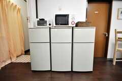 冷蔵庫は1人1台。(2009-02-26,共用部,OTHER,1F)
