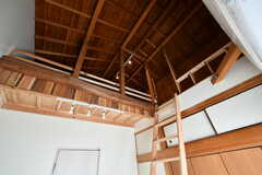 ロフト付きで、天井がとても高いです。（202号室）(2022-03-11,専有部,ROOM,2F)