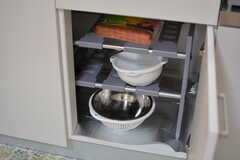 キッチン器具はシンク下に収納されています。(2020-02-12,共用部,KITCHEN,5F)