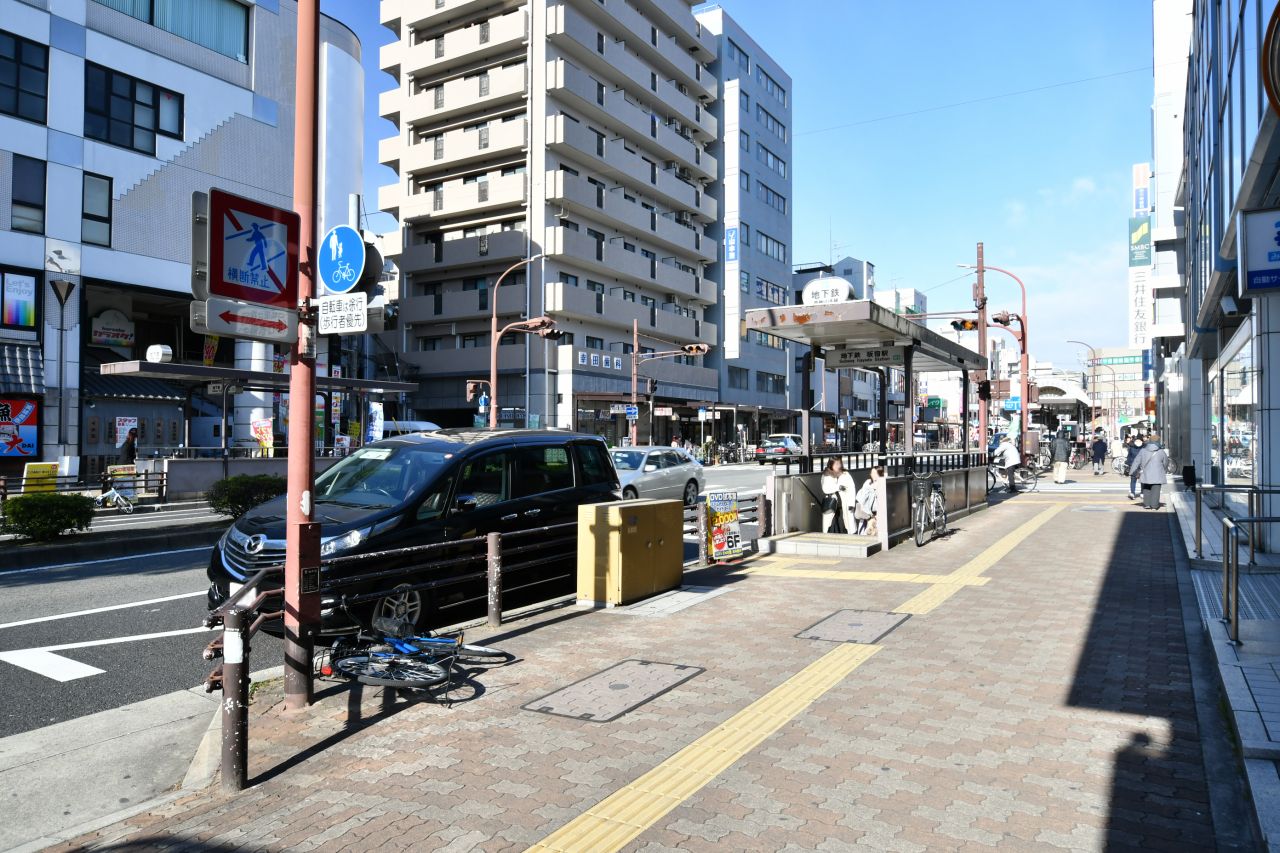 各線・板宿駅の様子。|1F 周辺環境