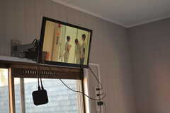 トレーニングをしながら、TVを見ることもできます。(2022-12-08,共用部,OTHER,1F)