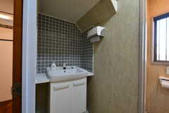 トイレの洗面台。(2022-12-08,共用部,WASHSTAND,1F)