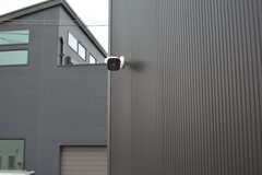室内外に防犯カメラが設置されています。(2020-08-17,共用部,GARAGE,1F)