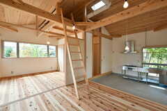 専有部の様子2。A〜D棟に使われている木材は神奈川県産のものばかりです。（A棟）(2023-07-03,専有部,ROOM,1F)