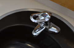洗面台の水栓。(2013-03-22,共用部,OTHER,2F)