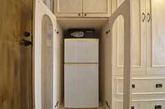 冷蔵庫の様子。（203号室）(2014-05-27,専有部,ROOM,2F)