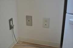 各部屋にはTV端子が配備されています。（110号室）(2013-08-22,専有部,ROOM,2F)