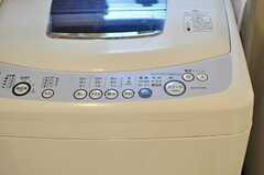 洗濯機の様子。(2013-04-26,共用部,LAUNDRY,2F)