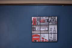 壁にはピクチャーレールが取り付けられています。モデルルームです。（209号室）(2017-04-27,専有部,ROOM,2F)