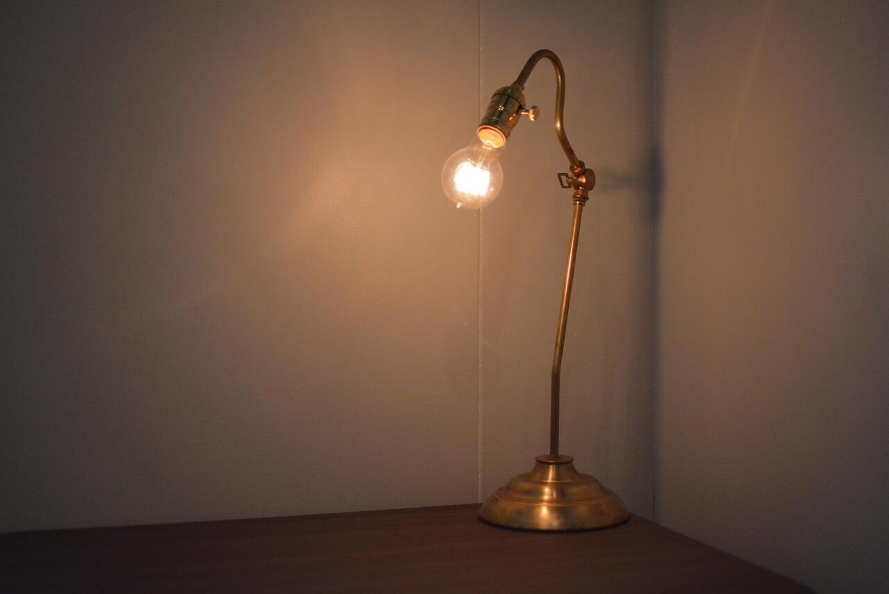 曲線の美しいランプ。モデルルームです。（304号室）|3F 部屋