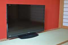 TVは壁に掛けられる予定です。(2013-04-23,共用部,TV,1F)