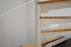 屋上へ続く、らせん階段。(2012-03-22,共用部,OTHER,7F)