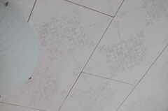 天井はうっすらと模様が入っています。（202号室）(2013-09-26,専有部,ROOM,2F)