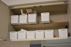 部屋ごとに使える調味料ボックス。(2023-08-09,共用部,KITCHEN,2F)