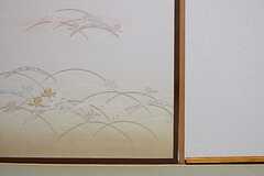 襖には日本画が描かれています。（101号室）(2014-01-14,専有部,ROOM,1F)