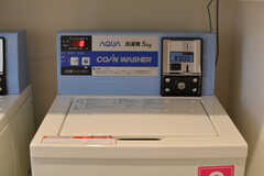 洗濯機はコイン式。乾燥機は無料で使用できます。(2020-10-20,共用部,LAUNDRY,1F)