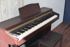 自由に演奏可能な電子ピアノ。(2020-02-07,共用部,LIVINGROOM,2F)