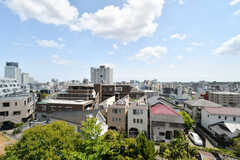 窓から見た景色。横浜市内を一望できます。(2021-04-27,共用部,OTHER,3F)