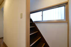 玄関側の階段の様子。(2023-02-02,共用部,OTHER,1F)