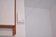 物干しワイヤーが設置されています。（101号室）(2022-02-21,専有部,ROOM,1F)