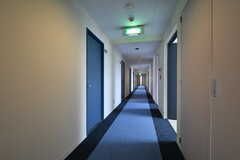 廊下の様子2。間取りは2階と同じです。(2022-12-21,共用部,OTHER,3F)