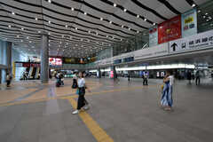 各線・新横浜駅の様子。(2023-07-13,共用部,ENVIRONMENT,1F)