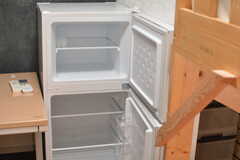 冷蔵庫の様子。（204号室）(2022-05-10,専有部,ROOM,2F)