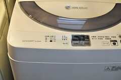 洗濯機の様子。(2014-03-18,共用部,LAUNDRY,1F)