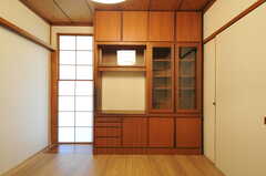 収納棚の様子。（101号室）(2012-12-25,専有部,ROOM,1F)