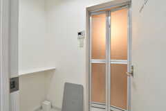 バスルームの脱衣室。(2021-05-26,共用部,BATH,5F)